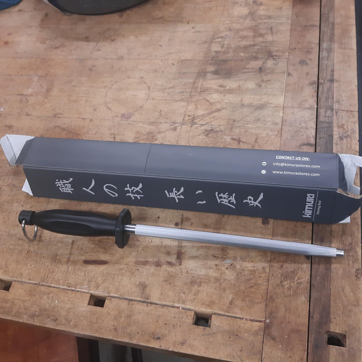 Kimura Chef Knife, Made in Japan, 8 inch Professional Kitchen Knife, Ultra Sharp High Carbon Molybdenum Stainless Steel Gyuto Knife customer photo 1