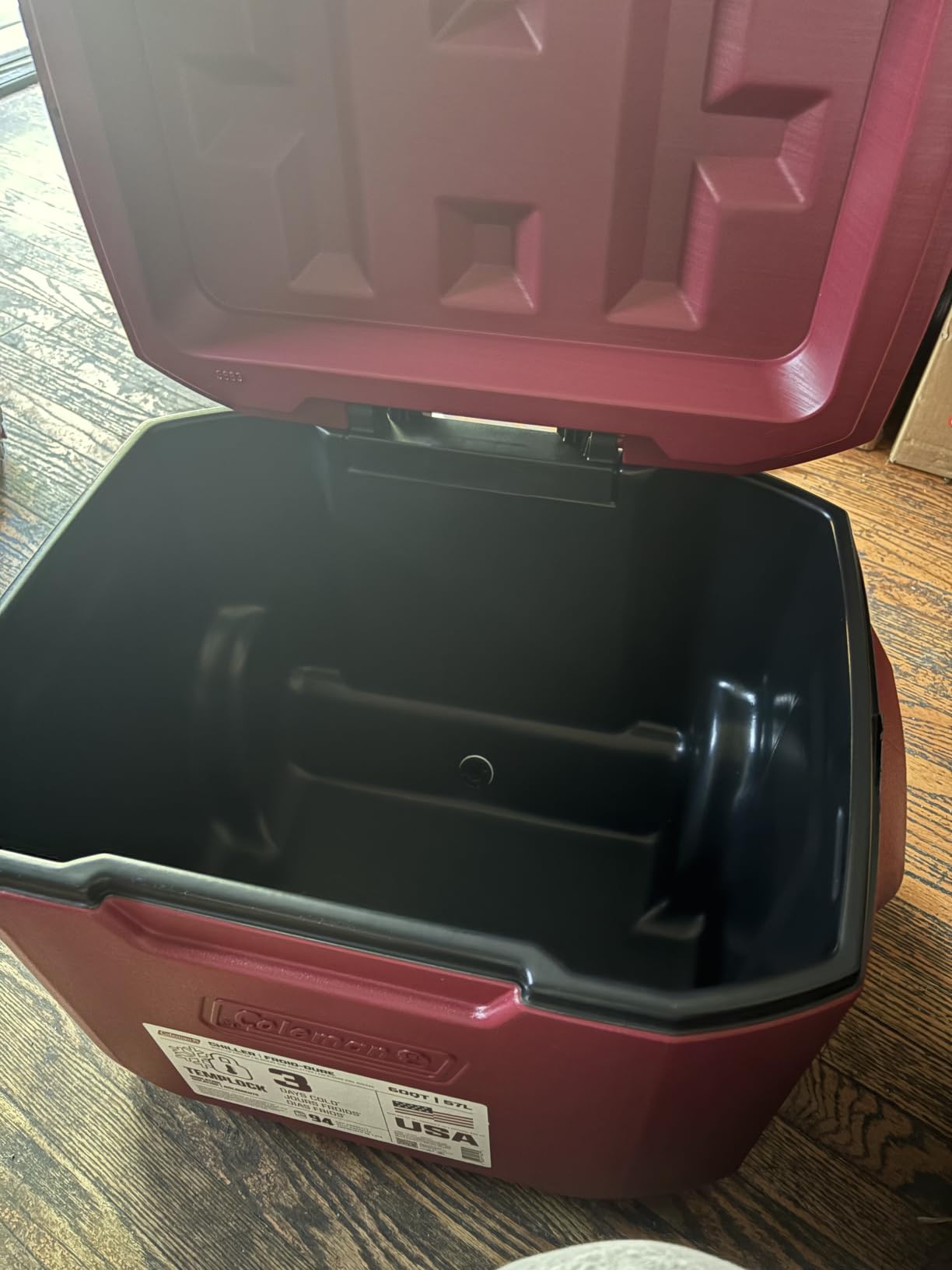 Coleman Chiller 60qt Cooler with Ice Retention, Leak Resistant, Great for Camping customer photo 1