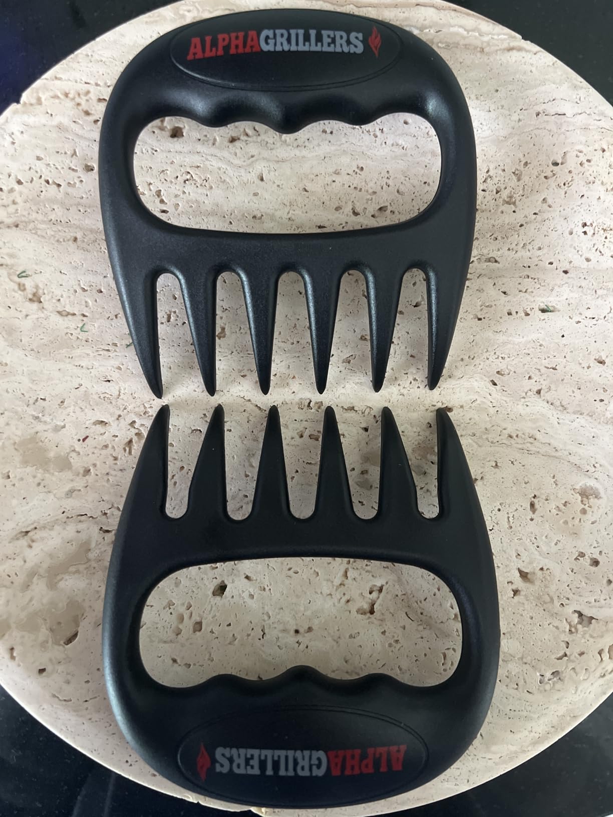 Alpha Grillers Meat Shredder Claws BBQ Pulled Pork Bear Claws for Shredding | Smoker & Grilling Accessories, Chicken Shredder Tool, Pork Pulling Gift for Men customer photo 2