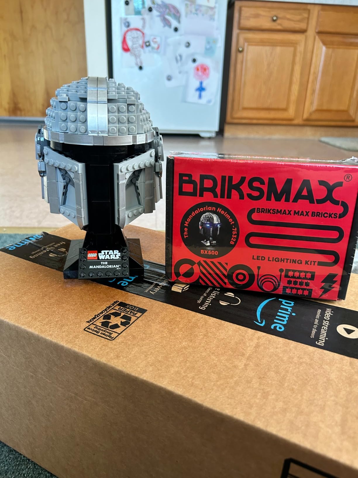 Star Wars The Mandalorian Helmet 75328 Buildable Model Kit, Display Collectible Decoration Set for Adults customer photo 1