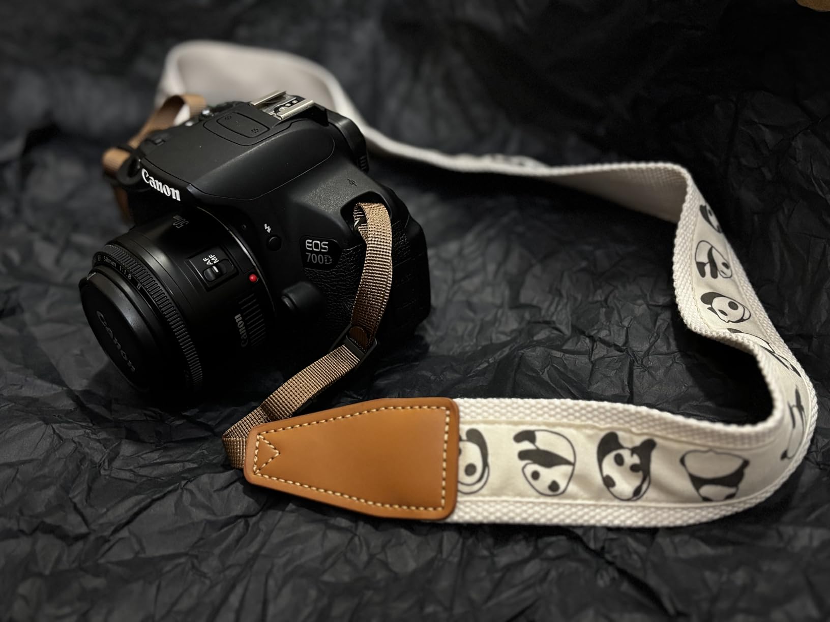 UNIKSTRAP Original Design Personalized Adjustable Camera Strap Cream Graceful & Vintage Lace, Fit for Canon Nikon Sony Olympus Interchangeable Lens Digital Camera/DSLR etc. customer photo 1