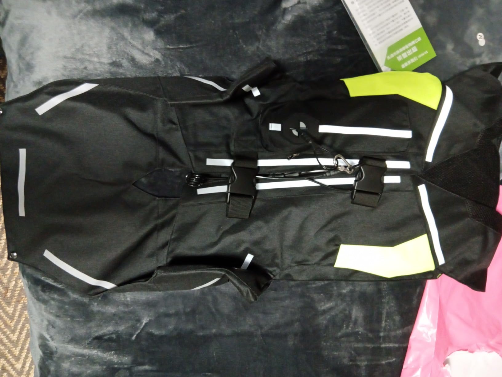 Motorcycle Airbag Vest for Men And Women, Motocross Air-Bag Riding Jacket with Reflective Strip, Adult Moto Air Bag customer photo 2