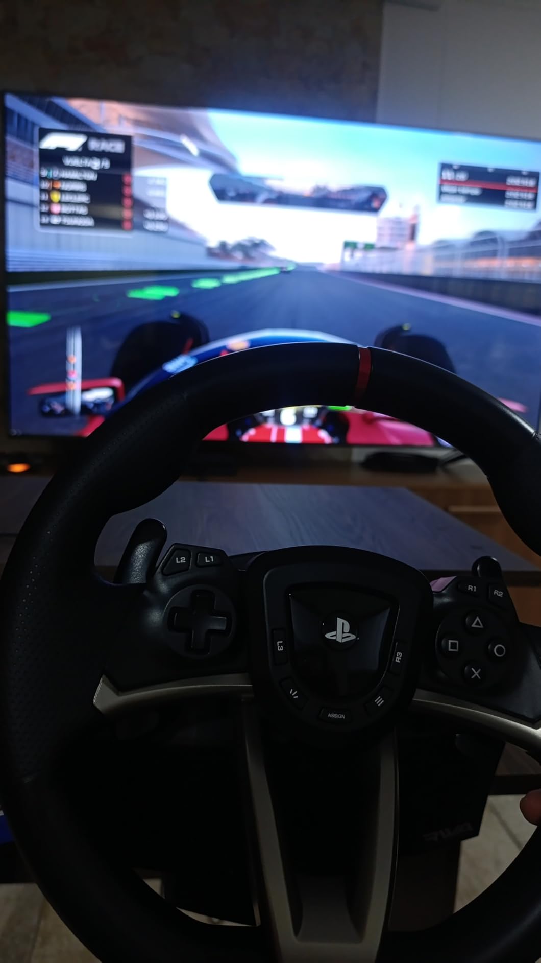 HORI Racing Wheel Apex for Playstation 5, PlayStation 4 and PC customer photo 1