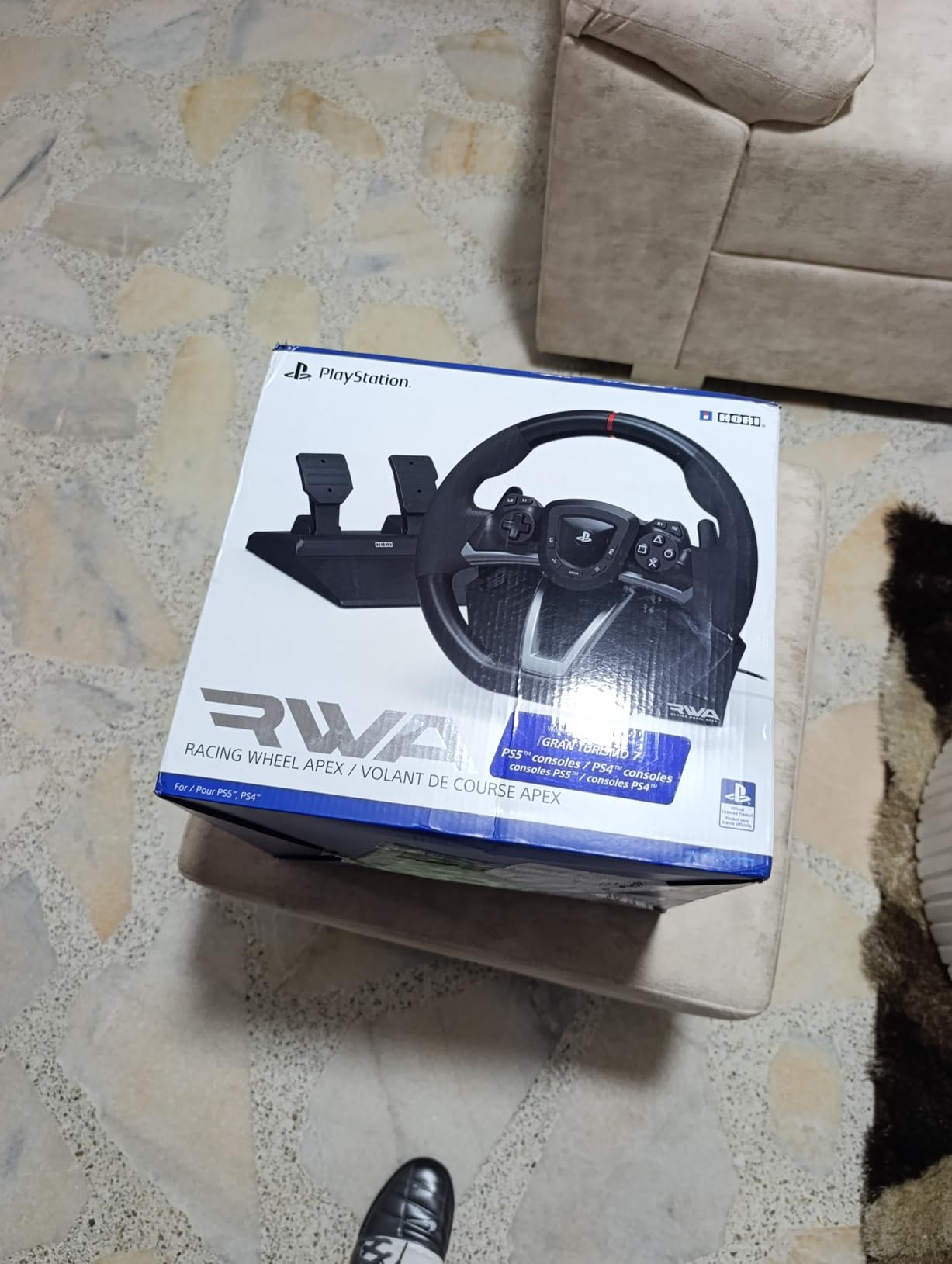 HORI Racing Wheel Apex for Playstation 5, PlayStation 4 and PC customer photo 2