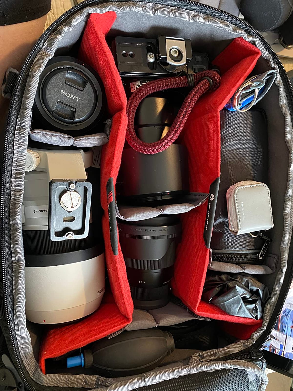 Manfrotto Advanced Gear III Backpack for Camera and Laptop, Backpack for Reflex/Mirrorless Camera with Lenses, with Interchangeable Padded Dividers and Tripod Attachment, Photography Accessories customer photo 1