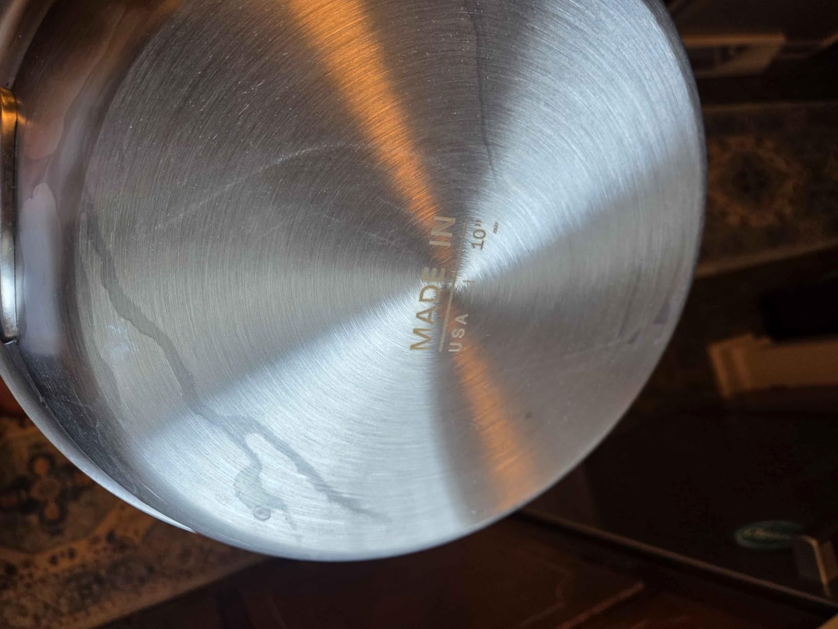 Made In Cookware - 12-Inch Stainless Steel Frying Pan - 5 Ply Stainless Clad - Professional Cookware - Crafted in Italy - Induction Compatible customer photo 1