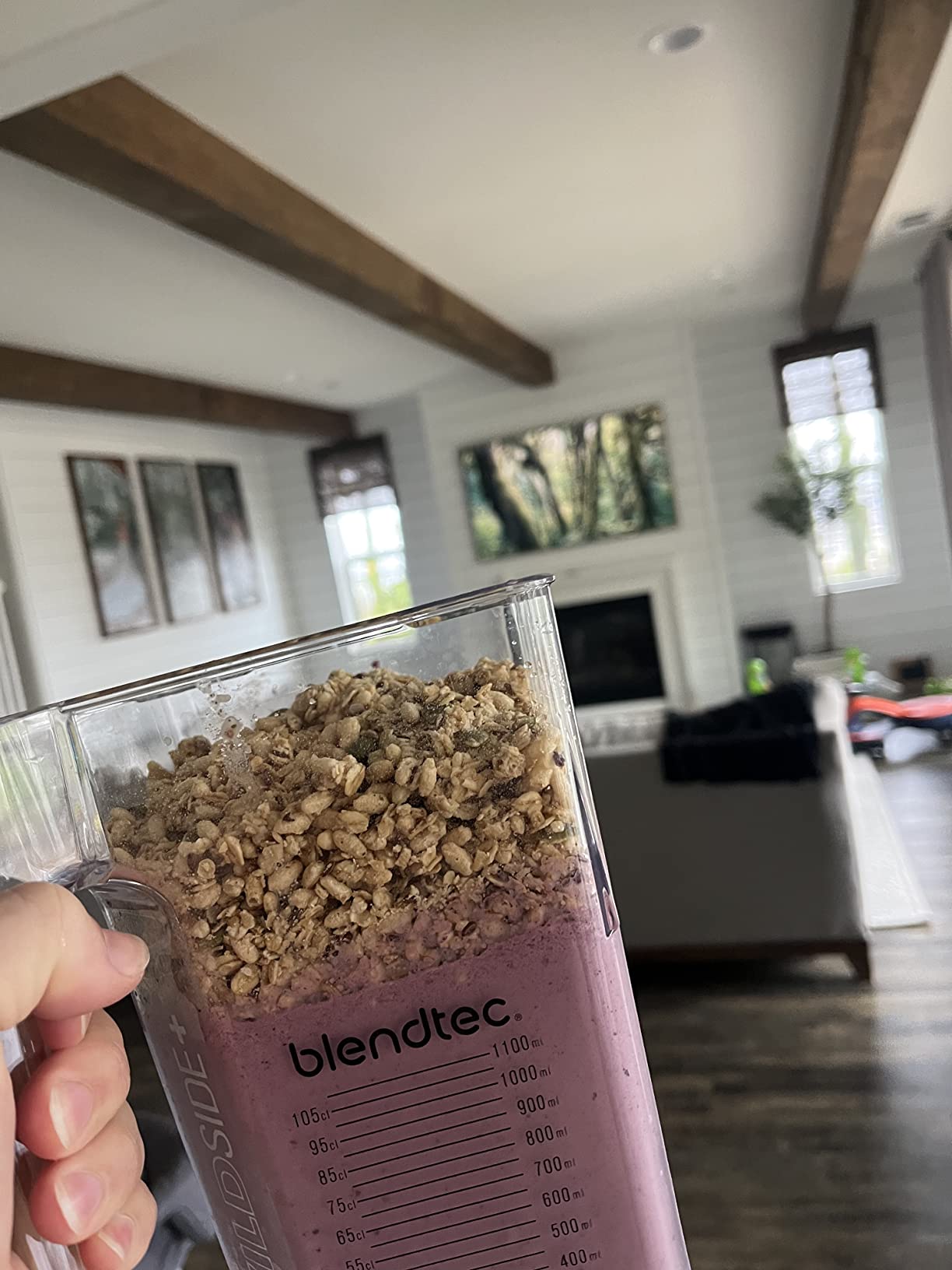 VOID Vacuum Blending Lid for Blendtec Blenders - Fits Standard Wildside+ & FourSide Jars | 2X Faster Vacuum, Nutrient Preservation, Less Foam & Oxidation | Designed & Assembled in USA customer photo 1