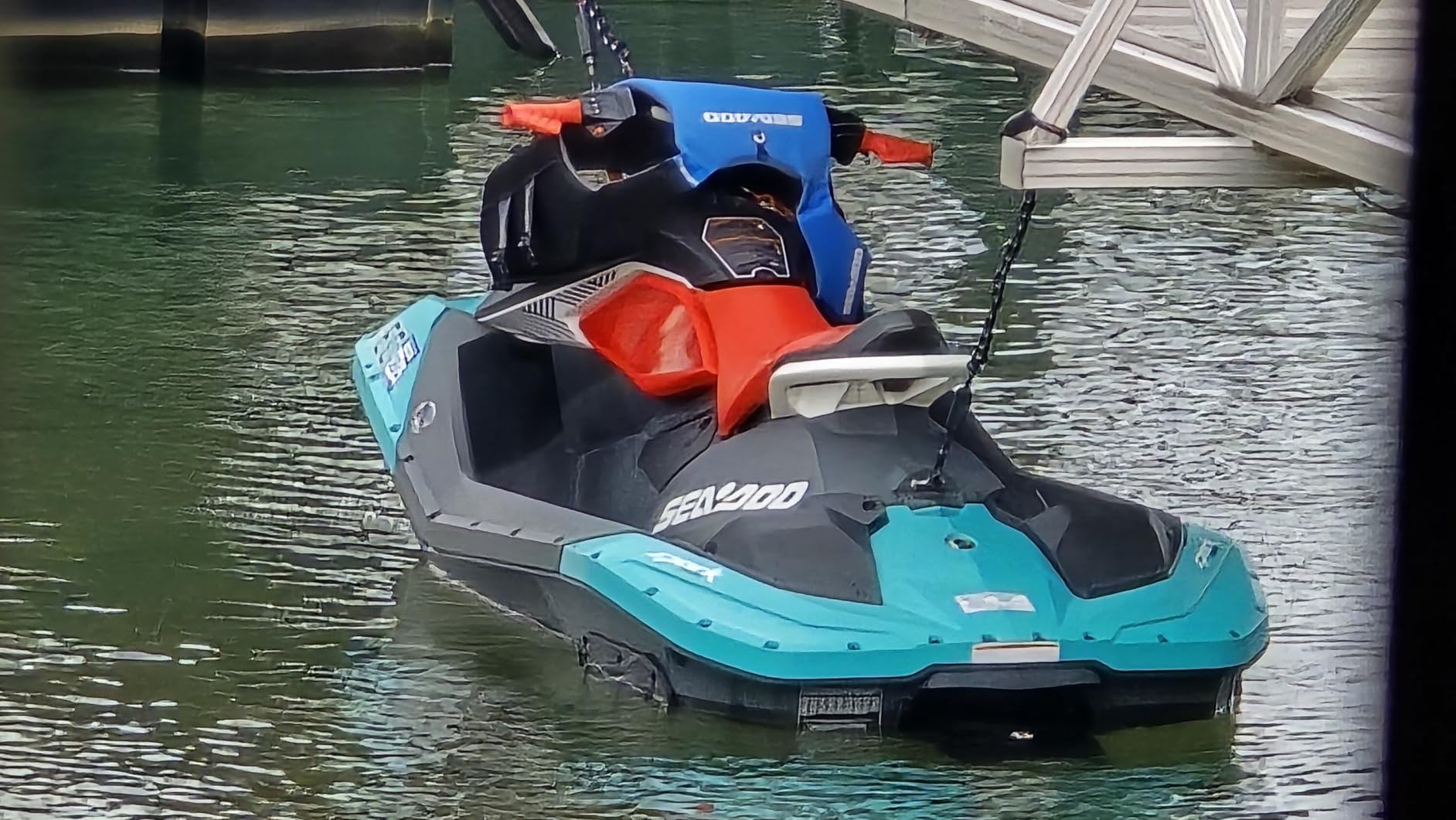 Bungee Dock Lines - Quick and Easy Dock Rope for Jet Ski, PWC, Seadoo, WaveRunner, Pontoon, Bass Boat customer photo 1
