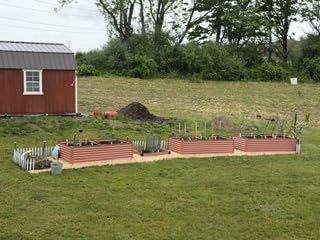 Best Choice Products 8x4x2ft Outdoor Metal Raised Garden Bed, Deep Root Planter Box for Vegetables, Herbs & Flowers, 478-Gallon Capacity, 100% Non Toxic Materials - Gray customer photo 1