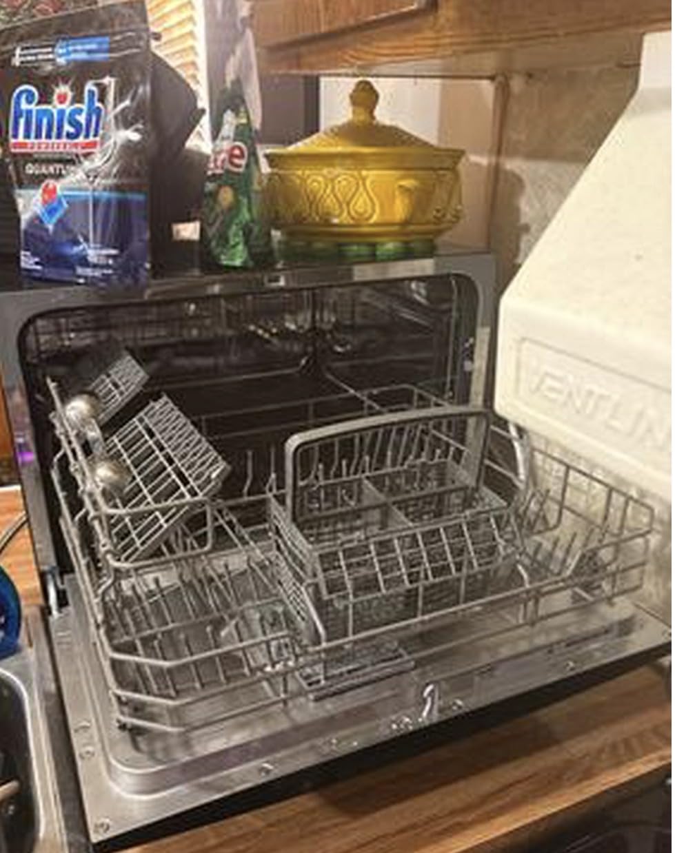 COMFEE' Countertop Dishwasher, Energy Star Portable Dishwasher, 6 Place Settings & 8 Washing Programs, Speed, Baby-Care, ECO & Glass, Dish Washer for Dorm, RV & Apartment customer photo 2