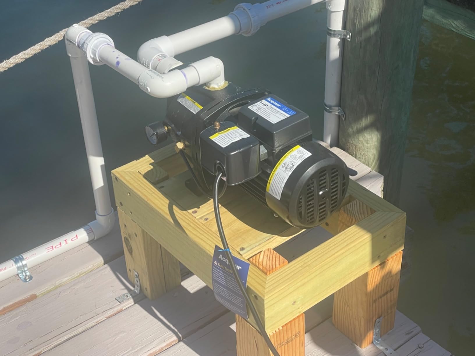 Acquaer Shallow/Deep Well Jet Pump 1HP customer photo 1