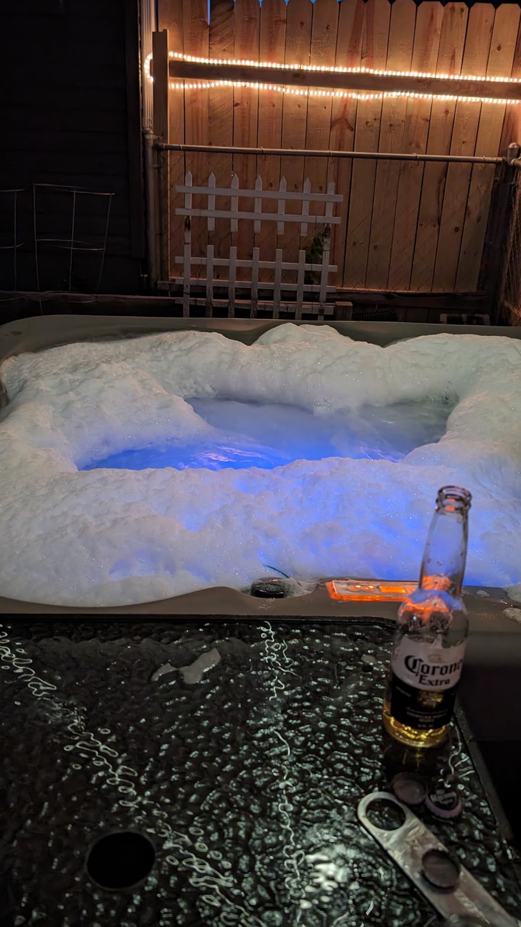 Lifesmart 4-Person Plug & Play 13-Jet Hot Tub Spa and Thermal Cover, Sand | Outdoor Spa with 13 Jets 1.0 HP Pump, Thermal Cover and LED Light customer photo 2