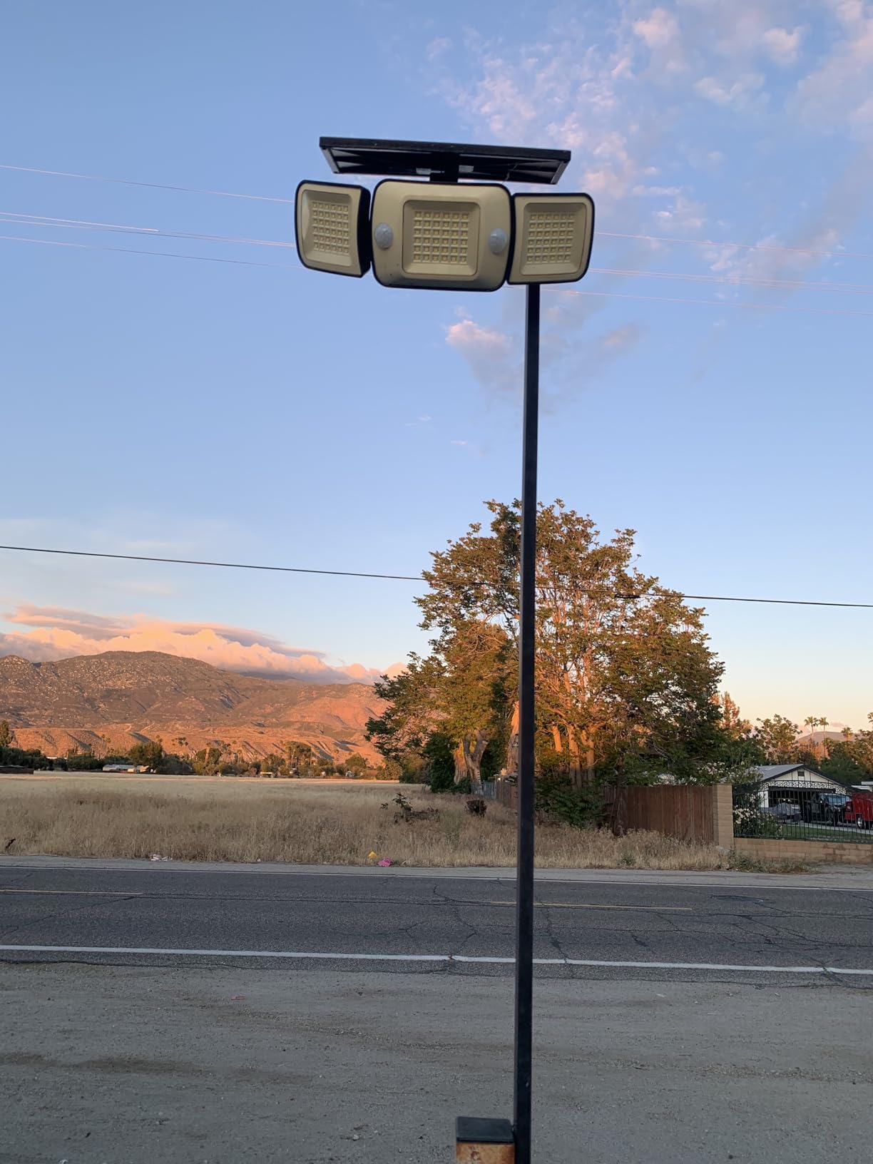intelamp Solar Outdoor Lights, Motion Sensor with Dual Sensors Waterproof | Solar Flood Lights 270 Wide Angle for Outside with 3 Modes customer photo 2