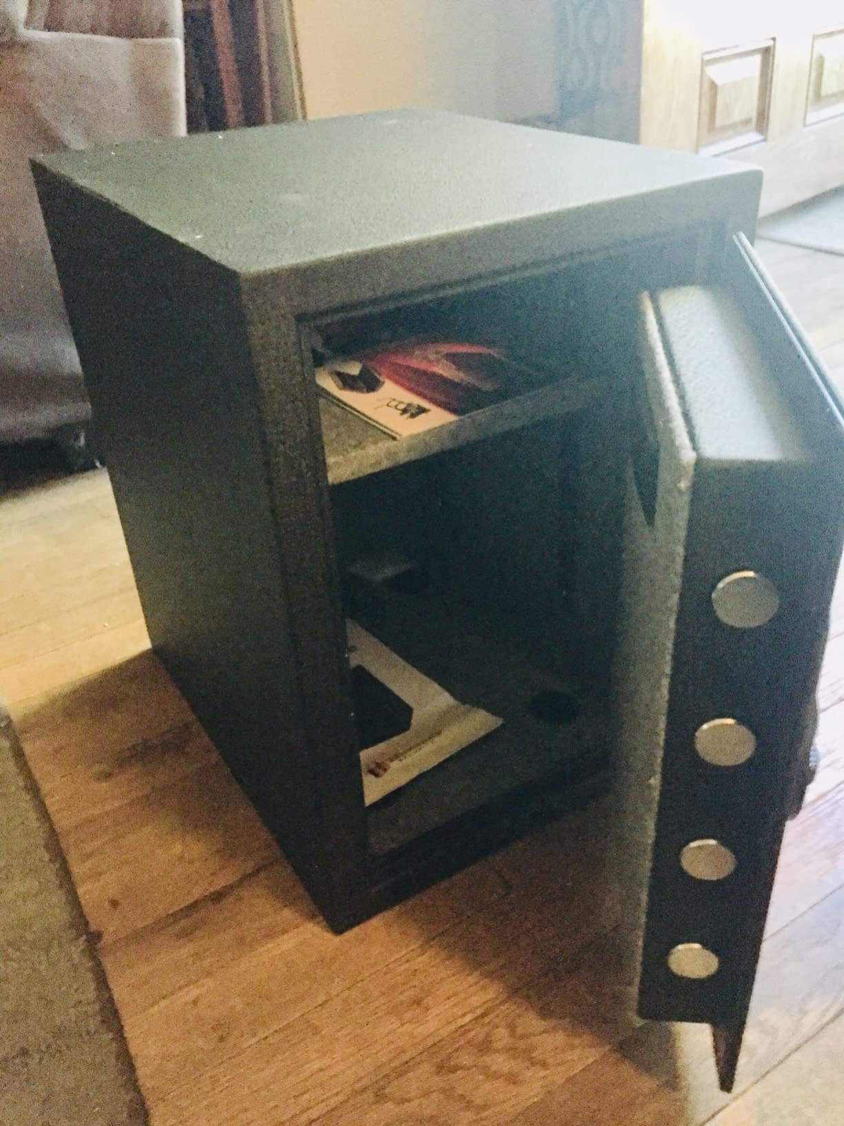 Hornady Fireproof Safe for Guns and Valuables with Keypad Entry - Secure Your Firearms, Cash, Documents, Jewelry - 4-6 Digital Keypad Entry, Interior Light and Backup Key (Item 95407) customer photo 1