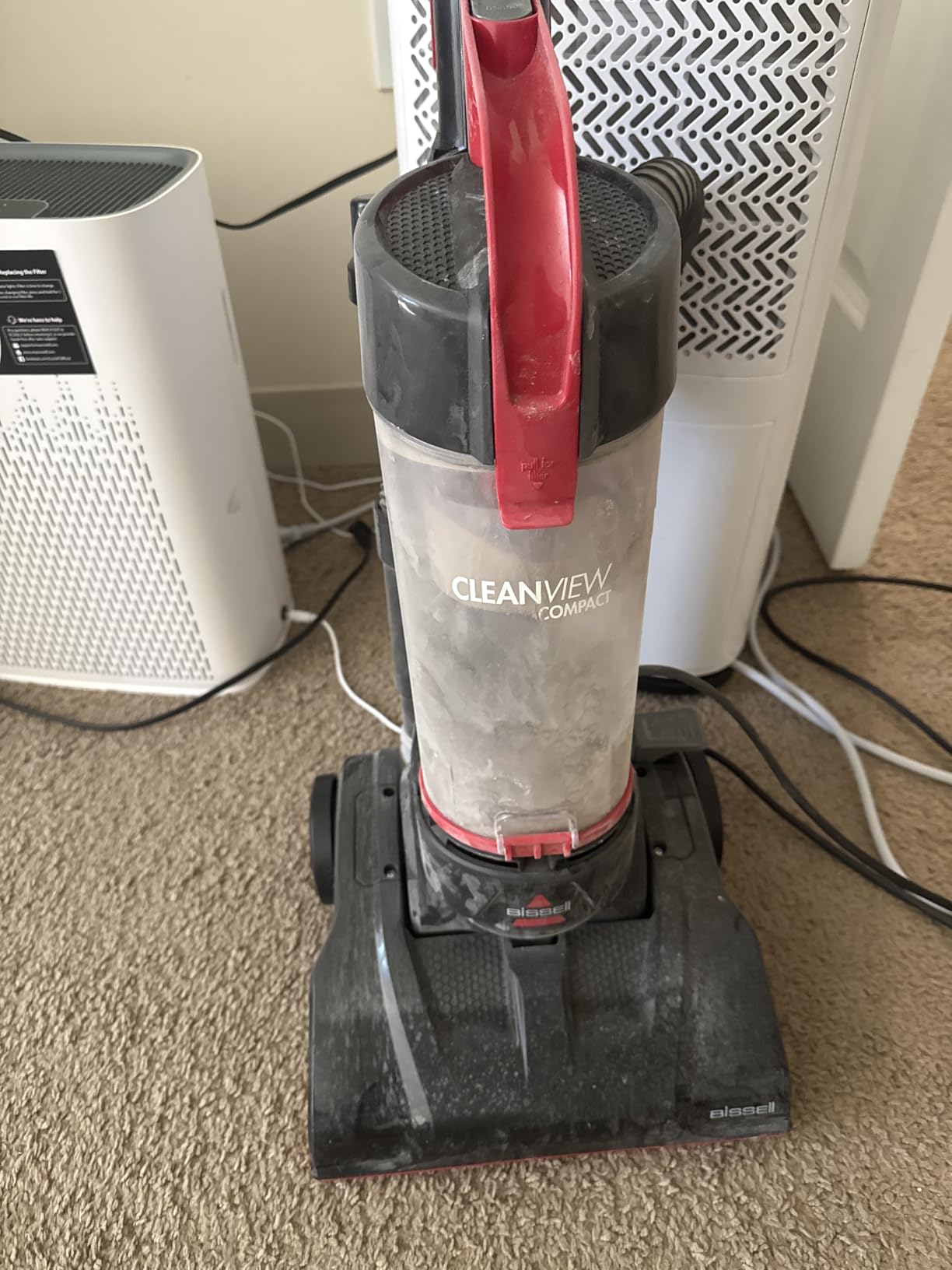 Bissell CleanView Compact, Powerful Suction & Extension Wand, 3508 | Lightweight for apartments & dorms; scatter-free technology; removable extension wand; compact design customer photo 1