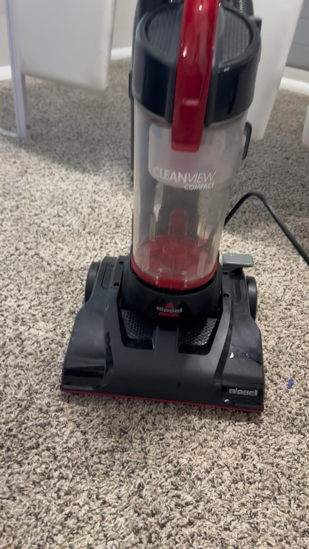 Bissell CleanView Compact, Powerful Suction & Extension Wand, 3508 | Lightweight for apartments & dorms; scatter-free technology; removable extension wand; compact design customer photo 2