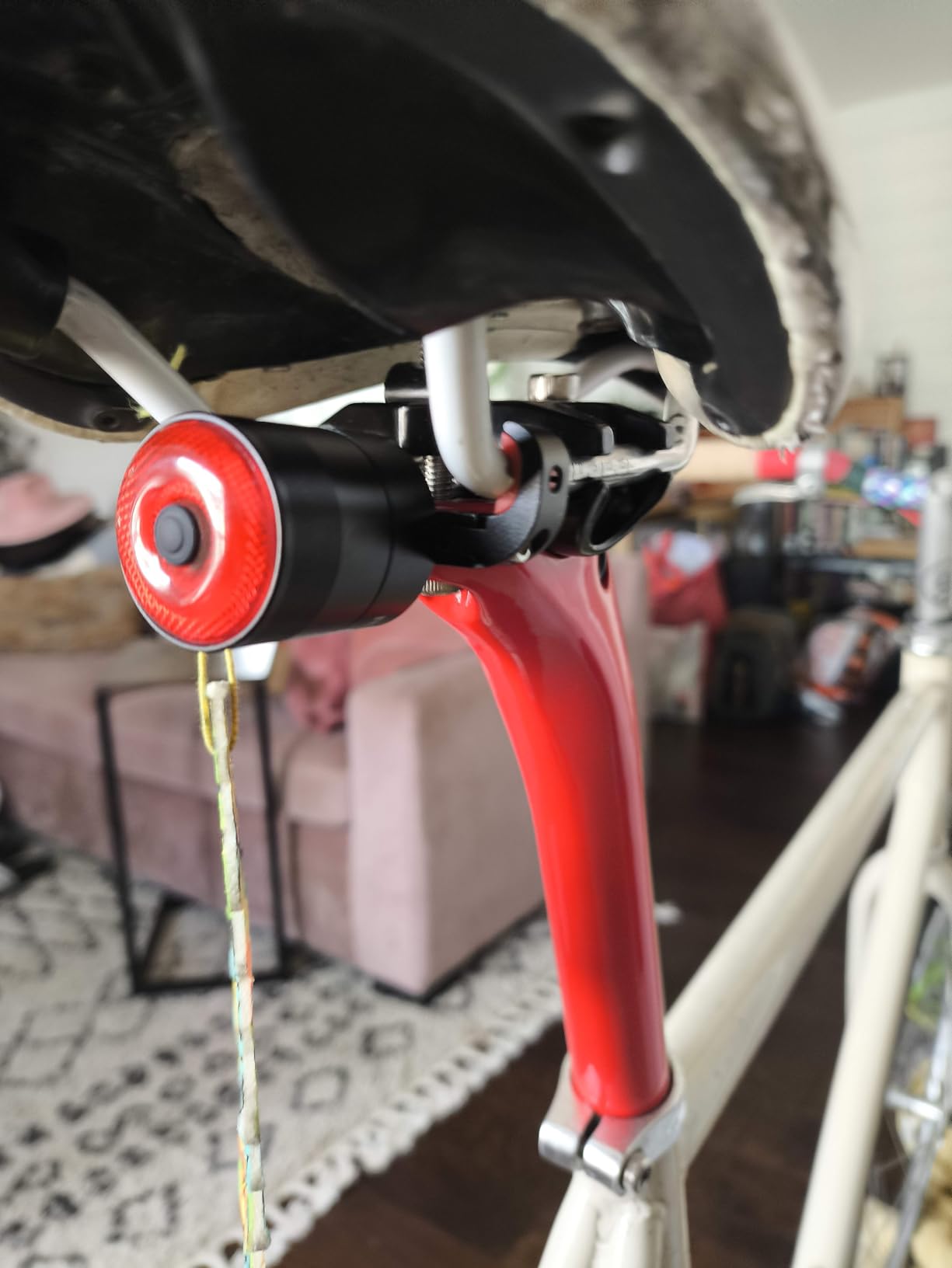 ROCKBROS Bike Tail Light Smart, Brake Bicycle Rear Lights Rechargeable, IPX6 Ultra Bright, LED Back Lights, Type C USB, Waterproof, Cycling, Safety Taillight, Bike Accessories customer photo 1