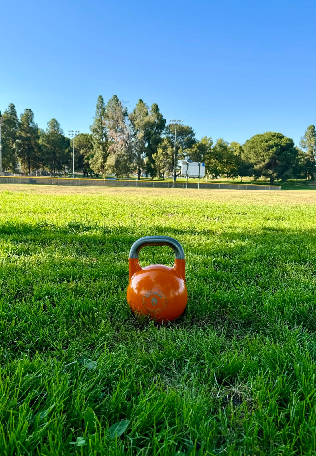 Titan Fitness Competition Kettlebell, Single Piece Casting, KG Markings, Full Body Workout customer photo 2