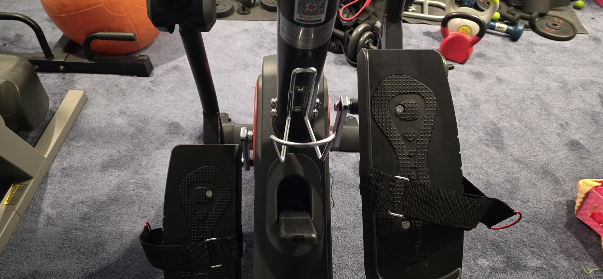Sunny Health & Fitness Elite Recumbent Cross Trainer & Elliptical Machine with Arm Exercisers for Home Arm/Leg Training, Easy Adjust Seat & Mesh Backrest, Free SunnyFit App Bluetooth Connectivity customer photo 1