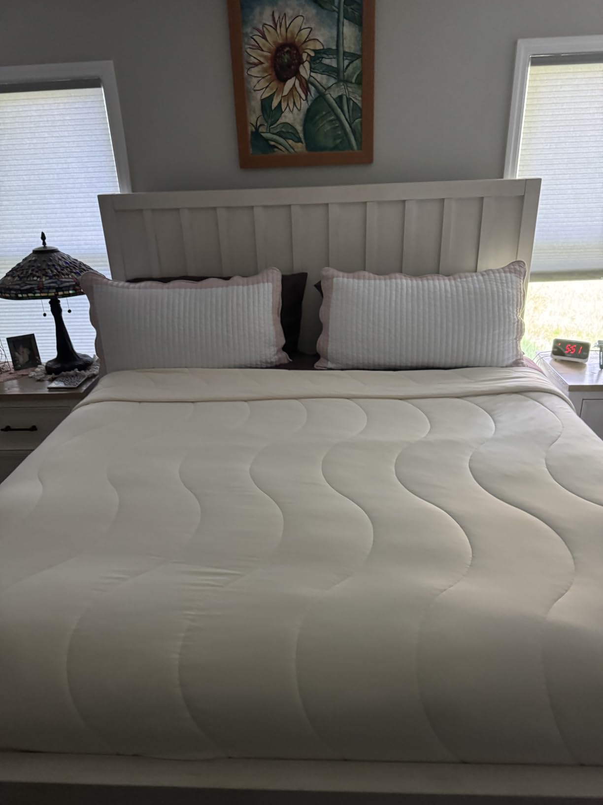 REST Evercool Cooling Comforter Blanket for Hot Sleepers, Full/Queen | All-Season Bedding to Keep Cool, Reversible Cool-to-Touch Fabric for Night Sweats, Breathable, Lightweight, Machine Washable customer photo 2