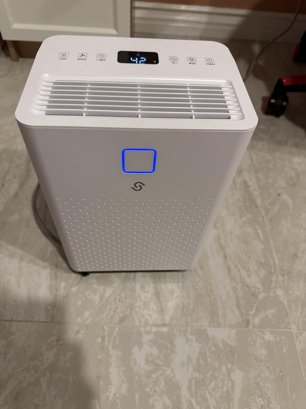 Dehumidifier for Basement with Drain Hose 4500 Sq.Ft - 50 Pint 1.7 gal Tank | Dehumidifier for Home Bedroom Bathroom Ultra Quiet 40 db with 24H Timer Auto Shut Off Ideal for Large Room customer photo 1