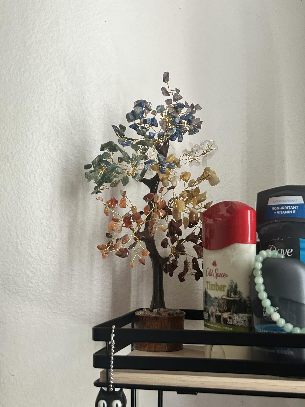 Chakra Tree of Life Birthday Gifts for Women, Mom, Sister, Friends, Handmade Healing Crystal Tree Brings Money, Positivity & Good Luck, Boho Home, Room and Office Desk Decor, Unique Return Gift customer photo 1