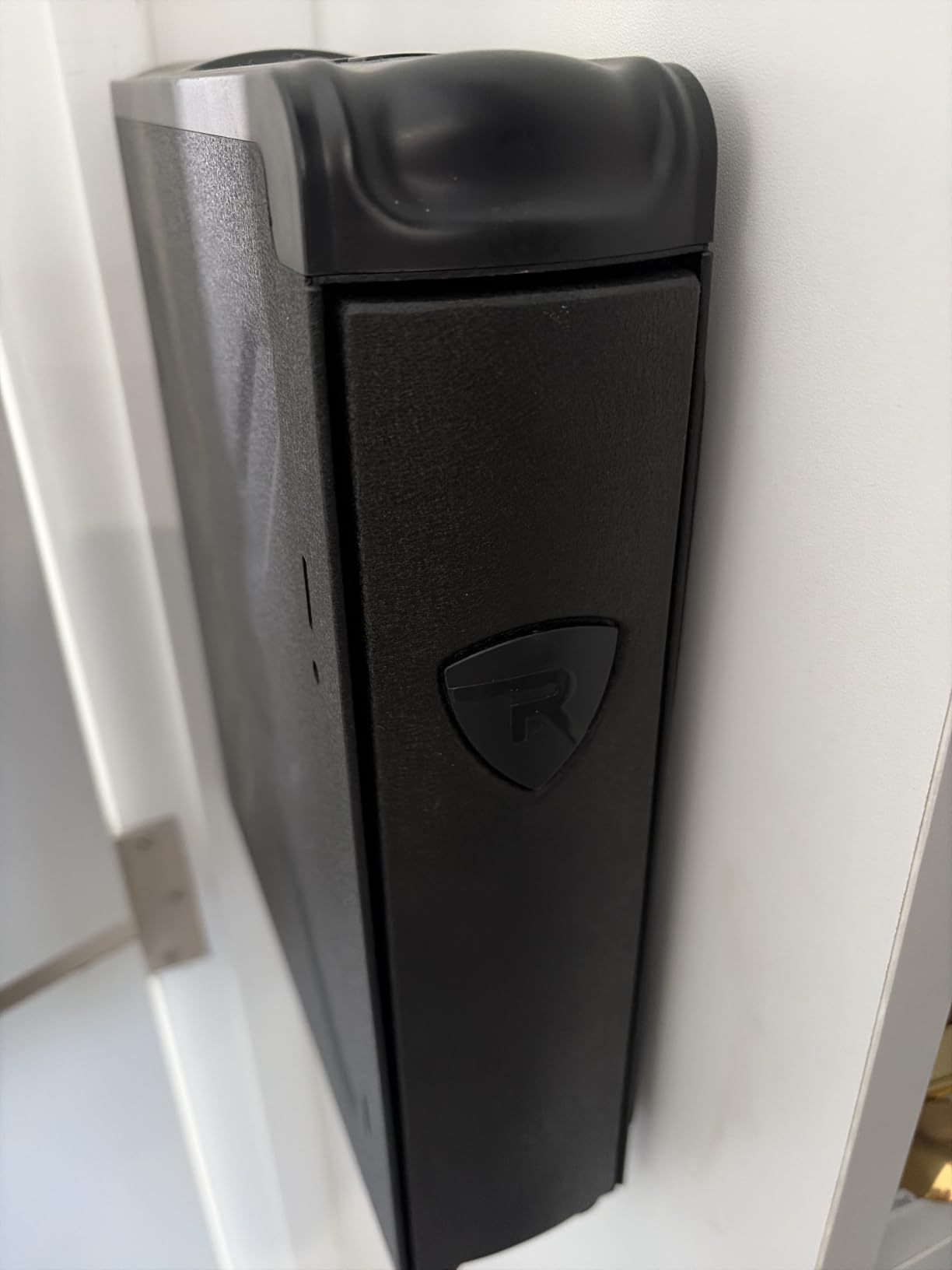 RPNB Bedside Gun Safe for Handgun, Biometric Handgun Safes, Small Pistol Safe | California DOJ Certified, Mounted Handgun Safe, Biometric Fingerprint, Quick Access Sliding Door customer photo 1