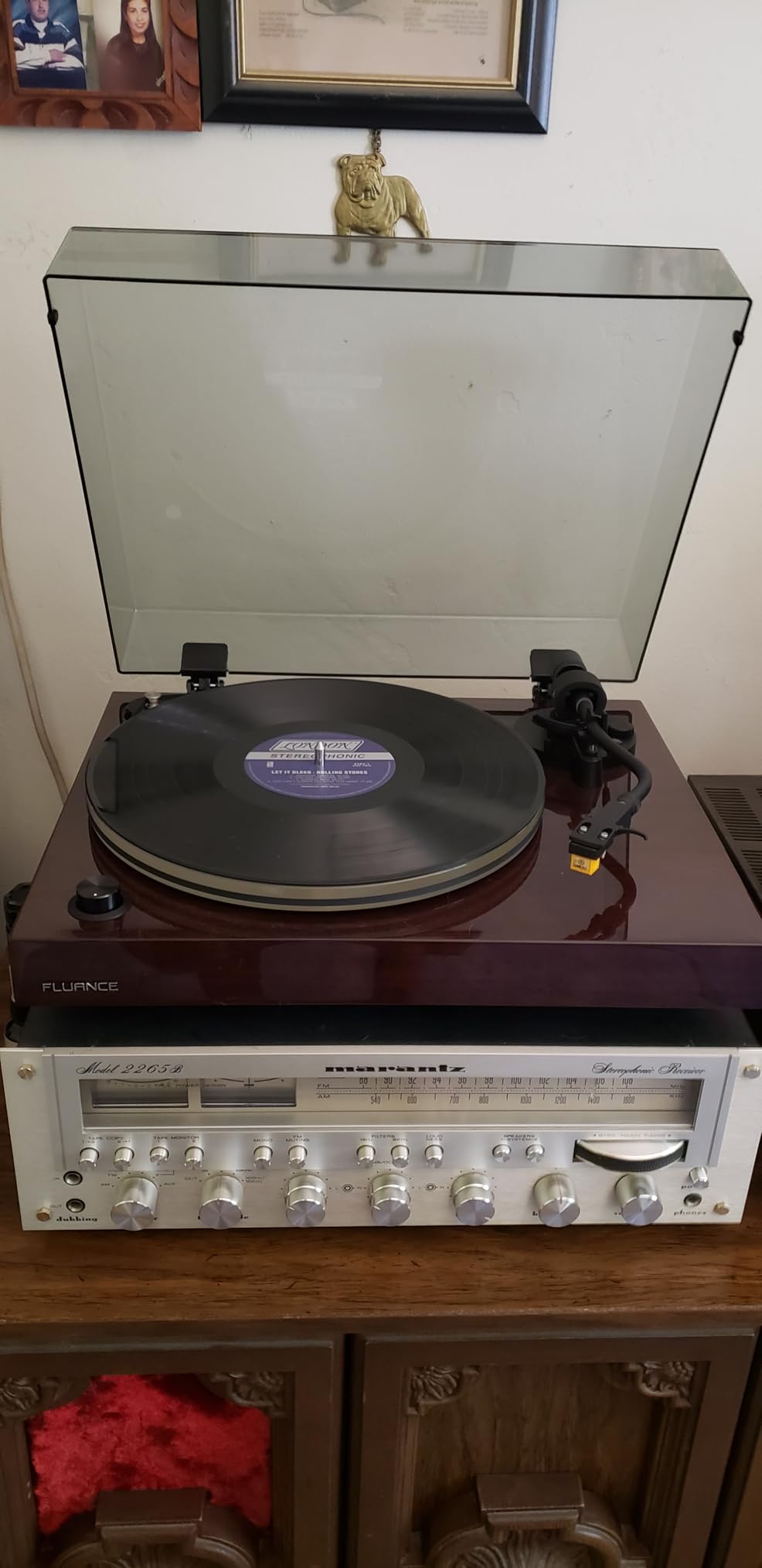 Fluance RT85N Turntable with Nagaoka MP-110 Cartridge, Acrylic Platter, Speed Control, and Vibration Isolation - Piano Black customer photo 1