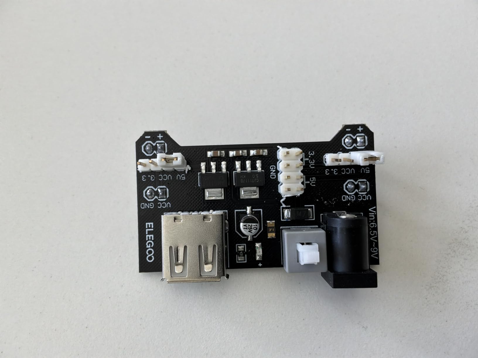 ELEGOO Upgraded Electronics Fun Kit w/Power Supply Compatible with Arduino | PDF Tutorials, Power Supply Module, Jumper Wire, Precision Potentiometer, 830 tie-Points Breadboard, 300+ Components customer photo 2