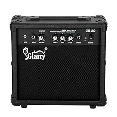 GLARRY Electric Bass Combo Amp, Portable Amp with Headphone MP3 Input, 20W Practice Bass Guitar Amplifier Speaker Accessories with Bass, Volume, Treble, and Middle Controls customer photo 2