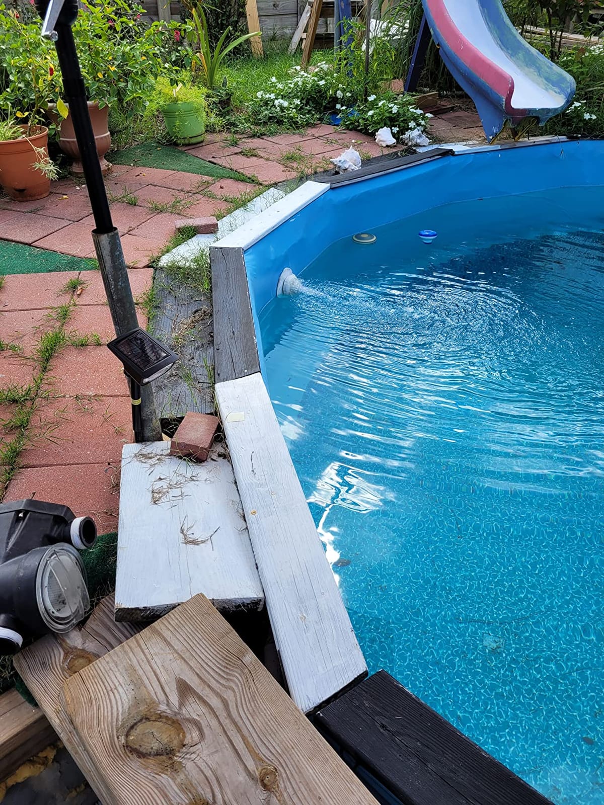 VEVOR Swimming Pool Pump, 1.5 HP 115V, 1100W Single Speed Pumps for Above Ground Pool w/Strainer Basket, 5280 GPH Max Flow, ETL Certified customer photo 1