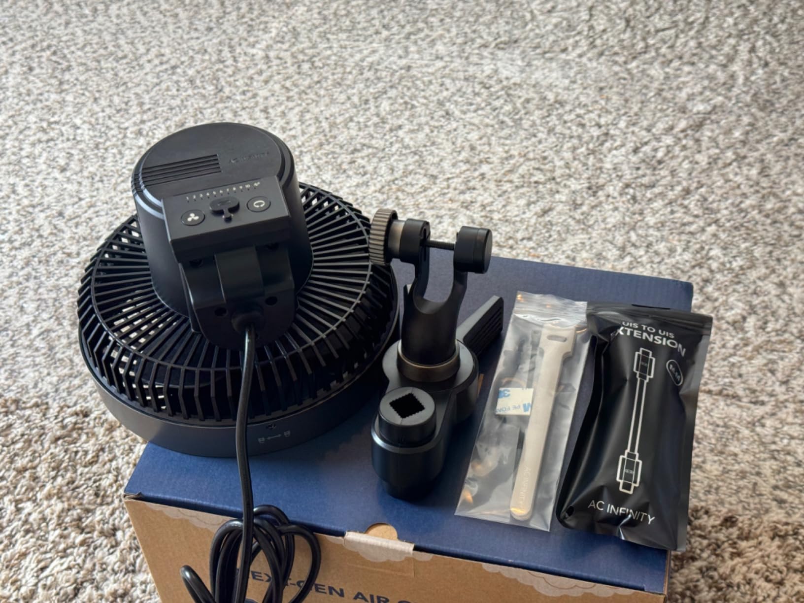 AC Infinity CLOUDRAY S6 Grow Tent Oscillating Clip Fan 6