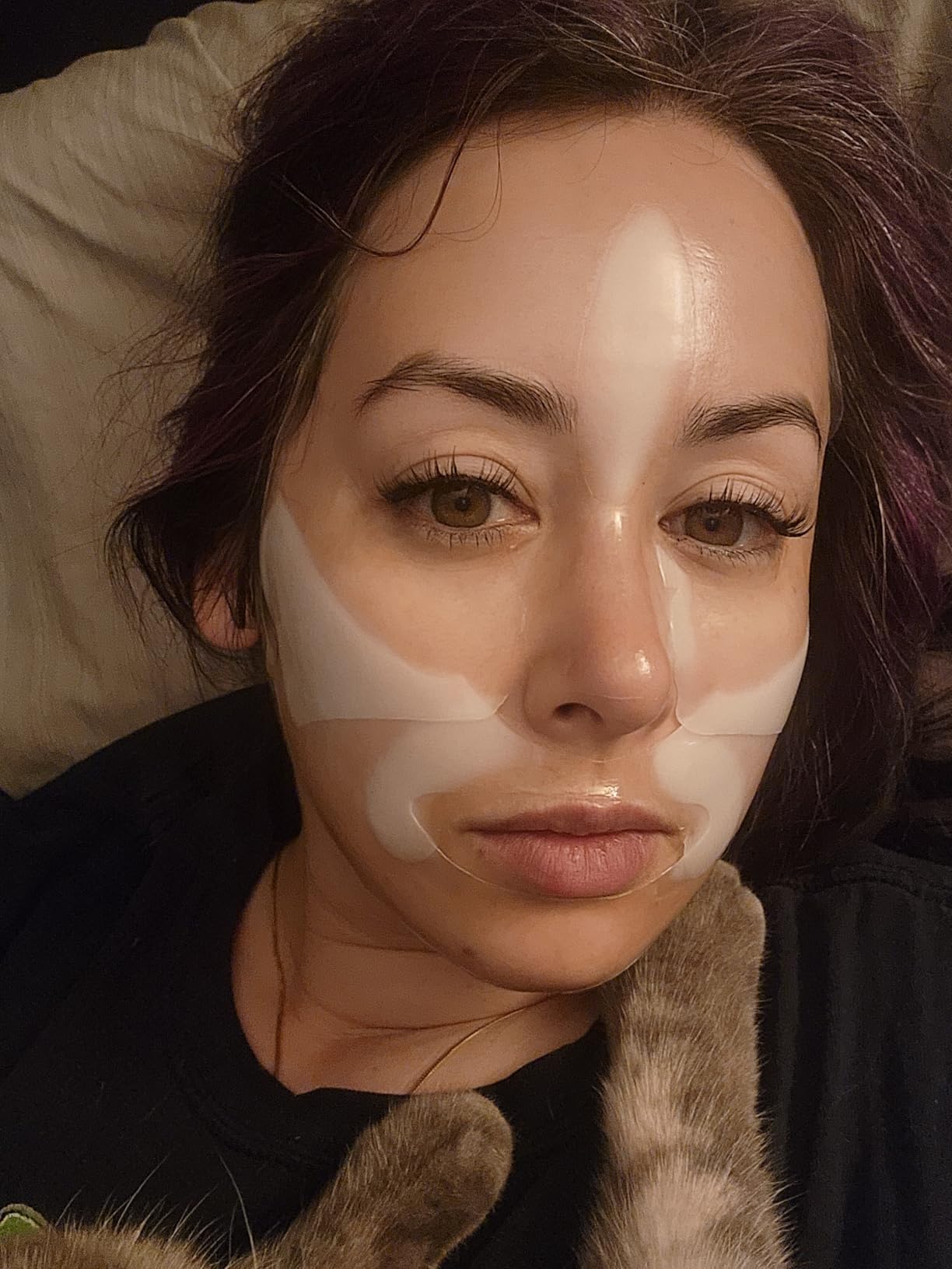 BIODANCE Bio-Collagen Real Deep Mask, Hydrating Overnight Hydrogel Face Mask, Pore Minimizing, Elasticity, Plumping, Travel Essentials & Self Care Gifts for Women, Korean Skin Care (1.19oz x 4ea) customer photo 1