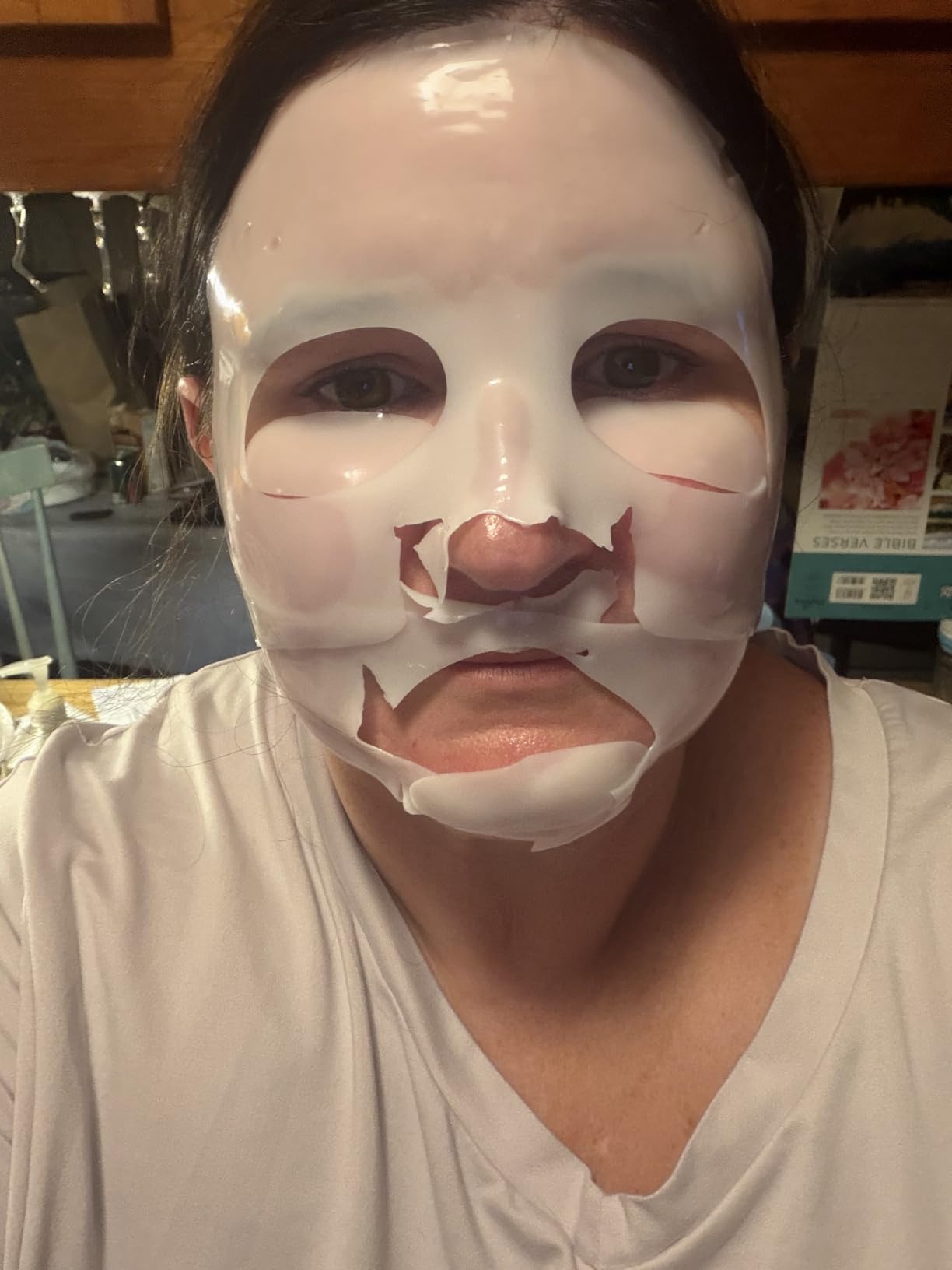 BIODANCE Bio-Collagen Real Deep Mask, Hydrating Overnight Hydrogel Face Mask, Pore Minimizing, Elasticity, Plumping, Travel Essentials & Self Care Gifts for Women, Korean Skin Care (1.19oz x 4ea) customer photo 2
