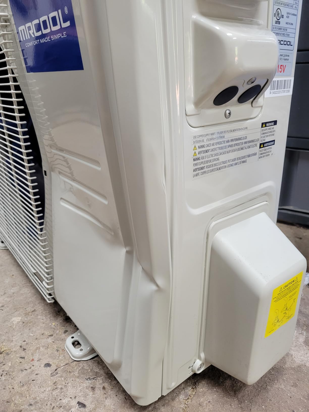 MRCOOL 12,000 BTU WiFi Smart DIY Star 4th Generation Ductless Remote Controlled Mini Split Air Conditioner with Sleep Mode Function, White customer photo 2