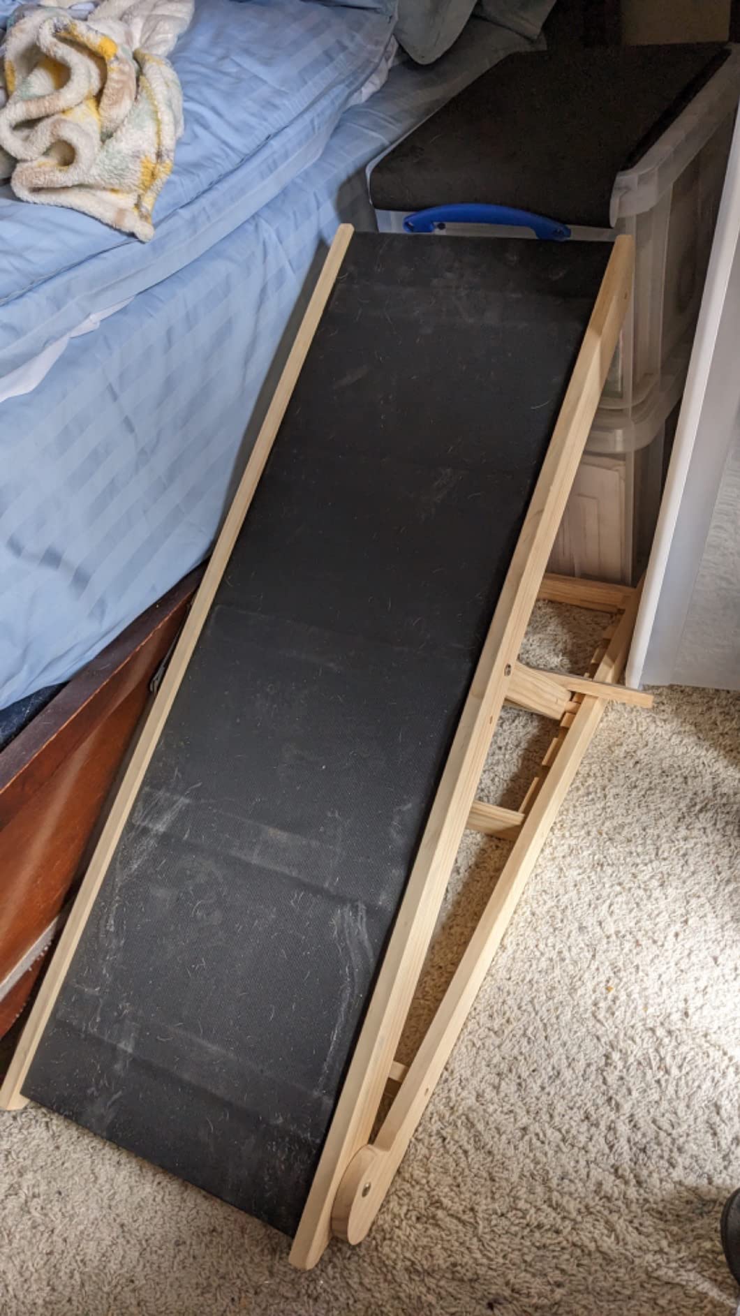 Woohoo Dog Ramp for Couch & Bed, Adjustable Wooden Ramp for Dogs customer photo 2