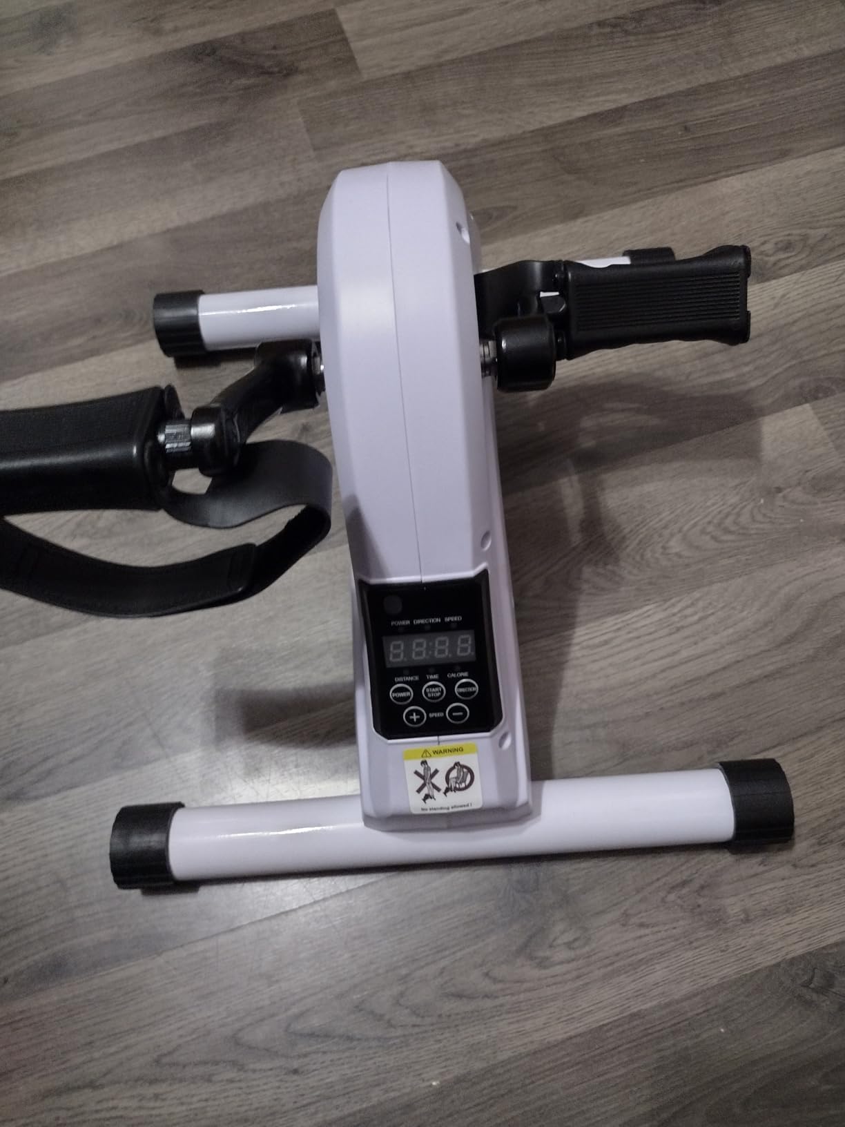 Under Desk Bike Pedal Exerciser for Seniors, LUBBYGIM Mini Exercise Bike for Physical Therapy, Electric Motorized Foot Pedal Machine for Arm and Leg Fitness, 6 Speed Levels customer photo 2