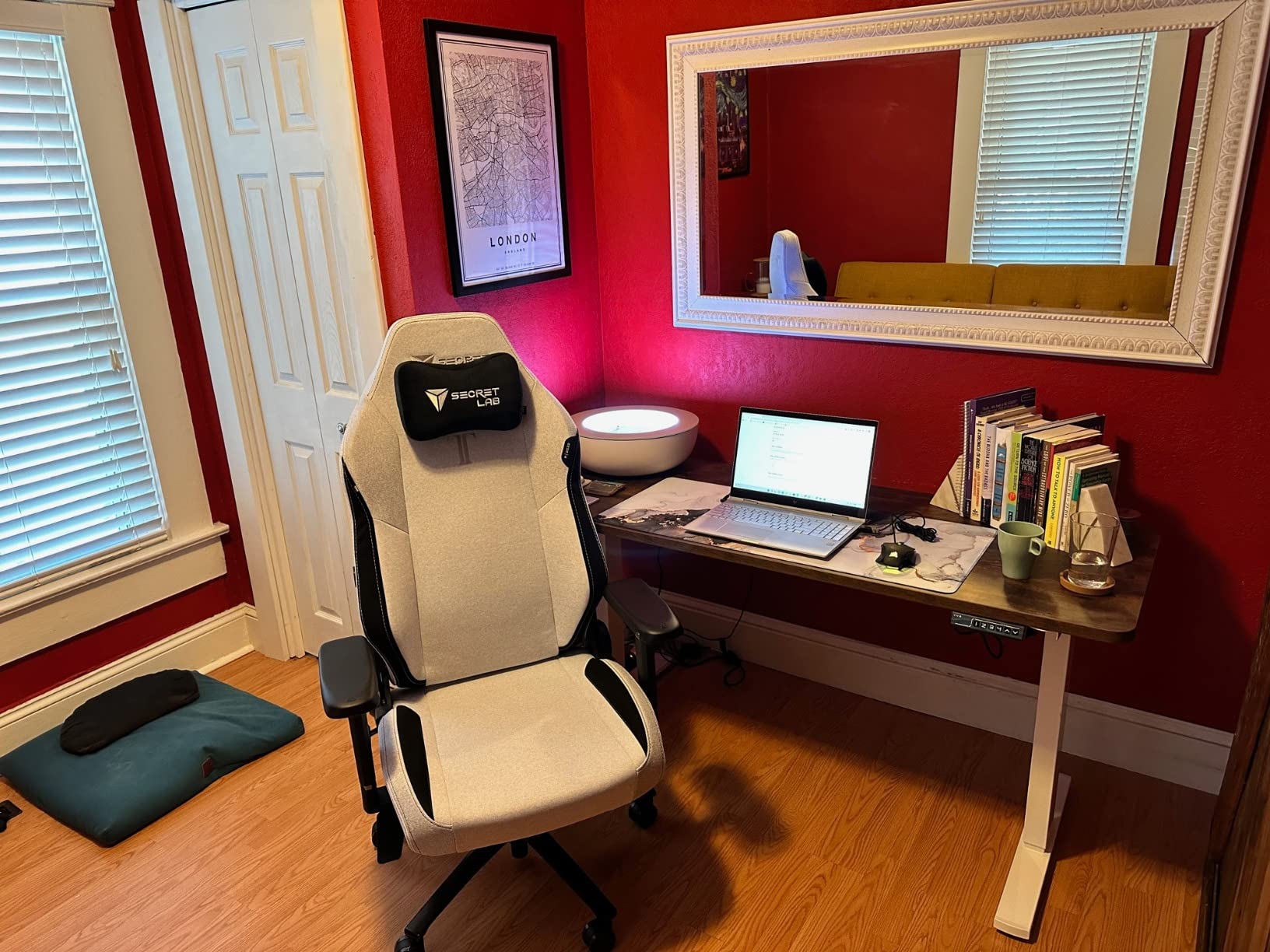 Secretlab Titan Evo XL Frost Blue Gaming Chair - Fabric, Blue, Ergonomic | Lumbar Support, High Back, Reclining, Magnetic Head Pillow, Big & Tall (Up to 395 lbs), 4D Armrests, Height Adjustable, Basic customer photo 2