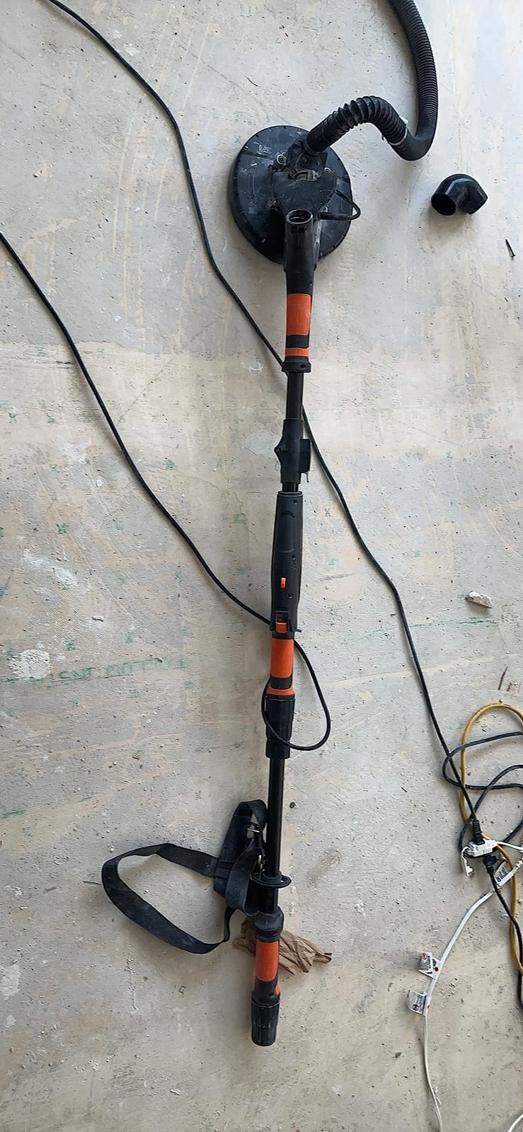 WEN DW5084 5-Amp 2-in-1 Variable Speed Dual-Head Drywall Sander with 15-Foot Dust Hose, Black customer photo 2