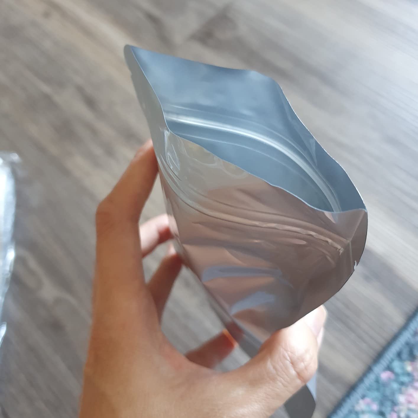 120 Mylar Bags with 120 x 300cc Oxygen Absorbers for Food Storage | 9 Mil Thick, 4 Sizes (1 Gallon, 1 Quart, 1/2 Pint, 40 Oz), Stand-Up Zipper, Resealable,Heat Sealable Food Storage Bags customer photo 2