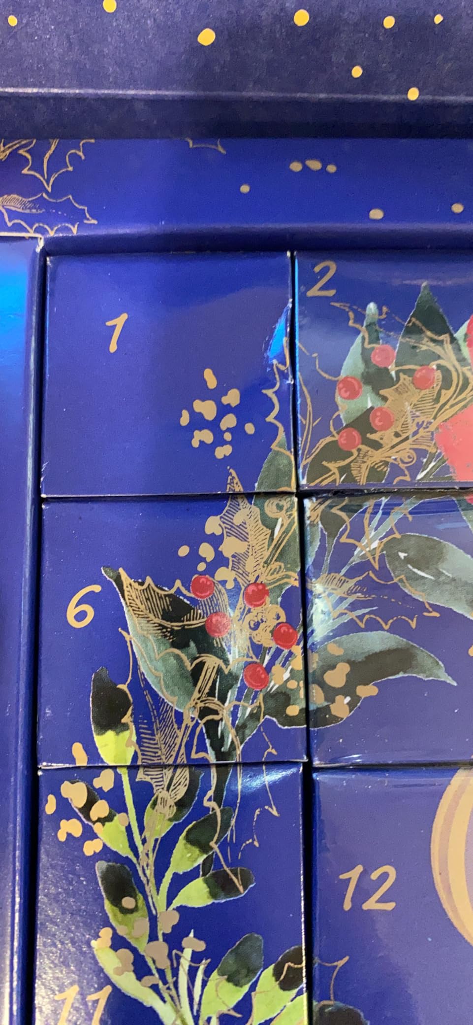 New English Teas Christmas Tea Advent Calendar 2024, 50 Pyramid Teabags, 5 Festive Black Tea, Fruit & Herbal Blends customer photo 1