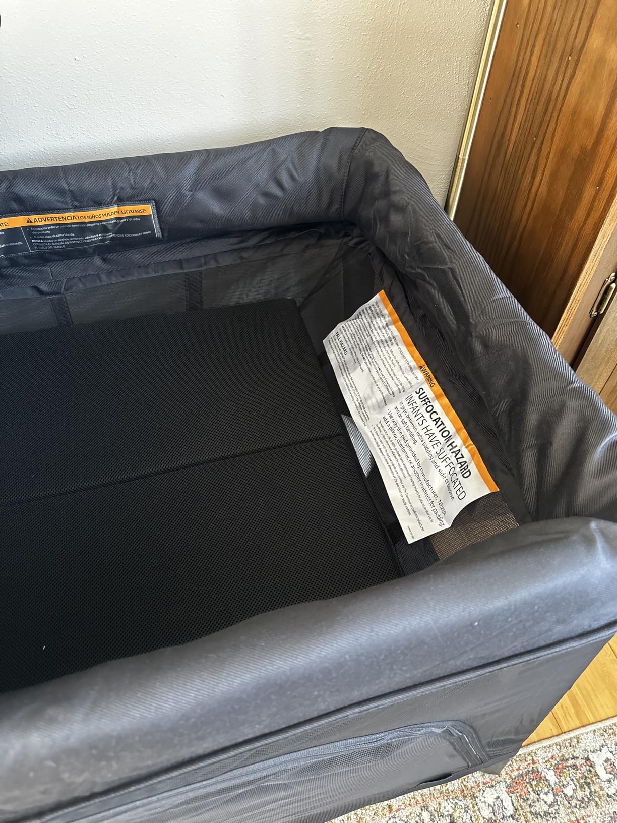UPPAbaby Remi 3-in-1 Portable Playard, Bassinet & Travel Crib - Charlie customer photo 2