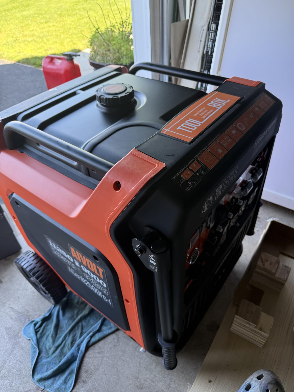AIVOLT 4300W Inverter Generator Gas Powered Quiet RV Generator for Camping customer photo 2