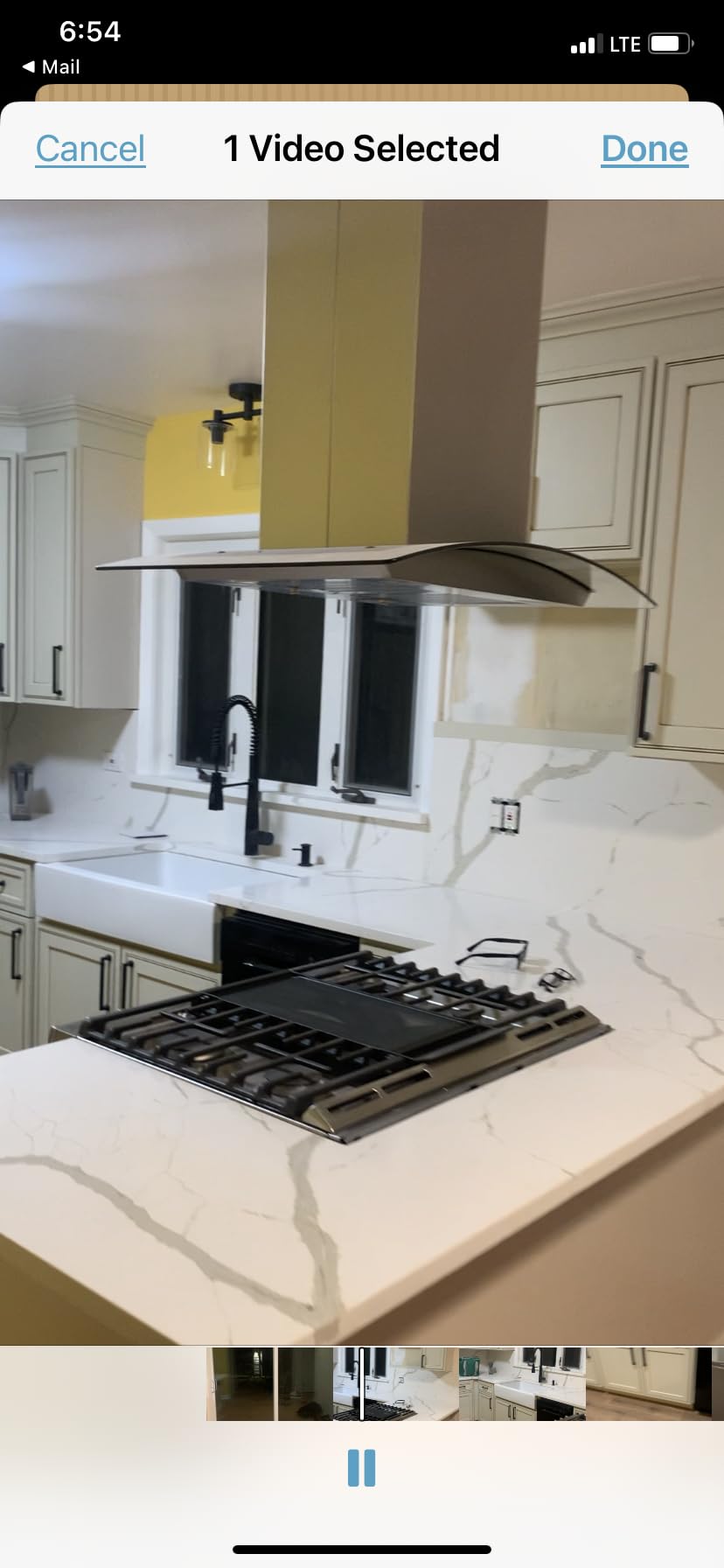 Island Range Hood 30 Inch 700 CFM Gesture & Touch Control Ceiling Mount Stainless Steel Kitchen Vent Hood, Kitchen Exhaust Hood, Ducted/Ductless Convertible 3-speed Ventilation Fan Switchable customer photo 2
