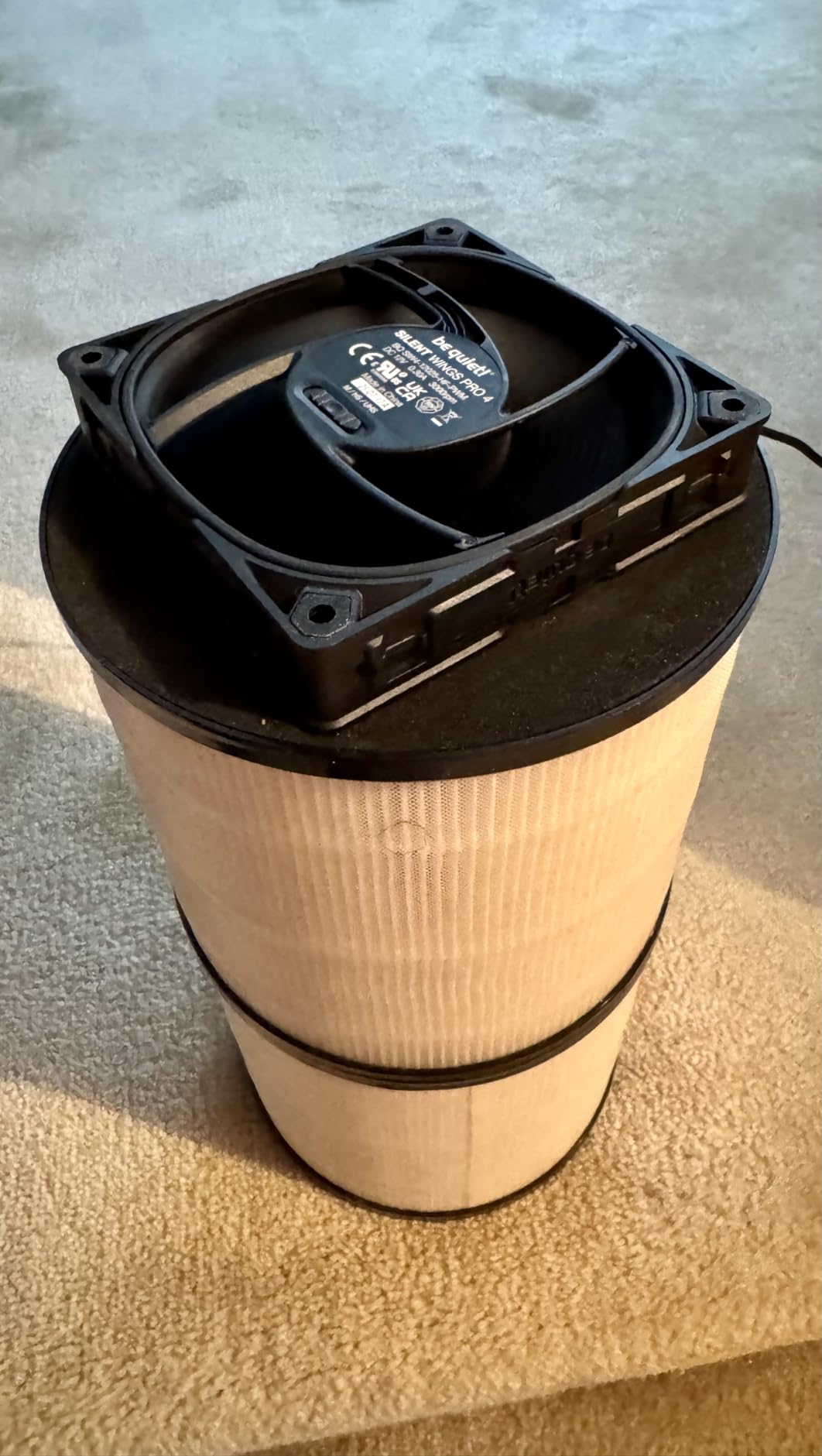 be quiet! Silent Wings Pro 4 140mm PWM High Speed 2400 RPM Premium Low Noise Cooling Fan | 4-Pin | BL099 customer photo 2