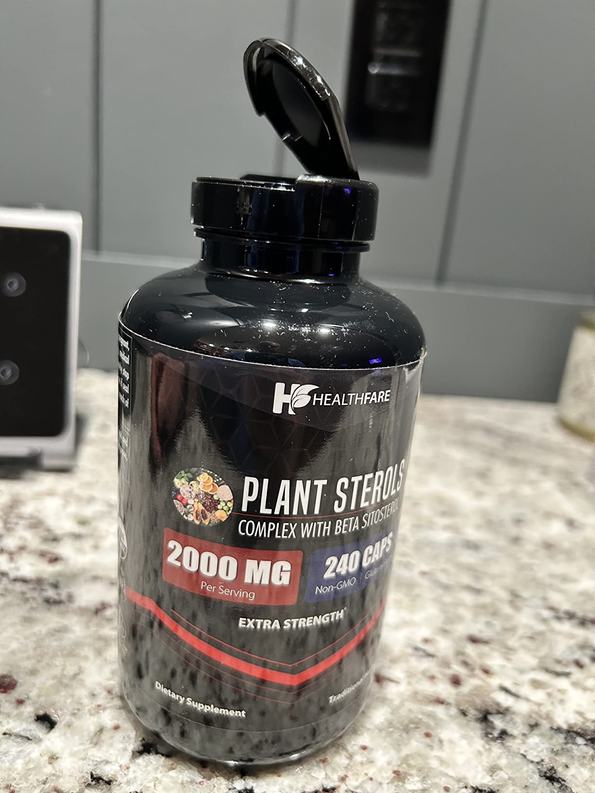 Healthfare Plant Sterols Capsules | 240 Vegan Capsules | Beta Sitosterol & Phytosterol Complex | Plant-Based Supplement | Non-GMO & Gluten-Free | Made in the USA customer photo 1