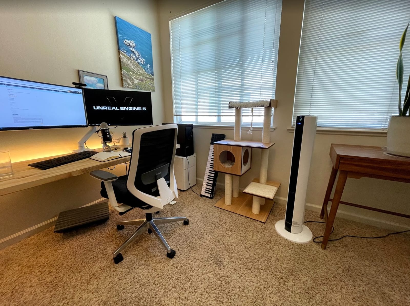 Lasko All-Season Tower Fan and Space Heater in One - 42