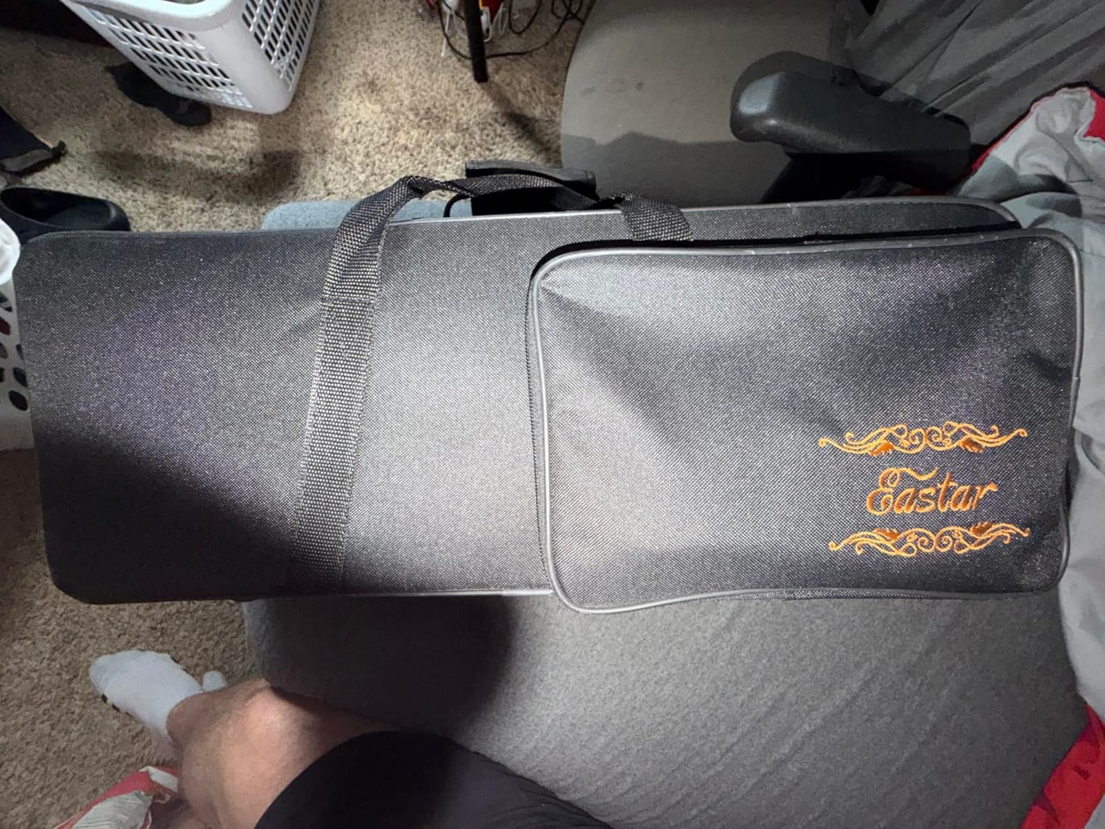 Eastar ETR-390 Standard B Flat Trumpet for Beginners Intermediate, Advanced Upgraded Trumpet Instrument with Hard Case, Cleaning Kit, 7C Mouthpiece, Gloves, Golden customer photo 1