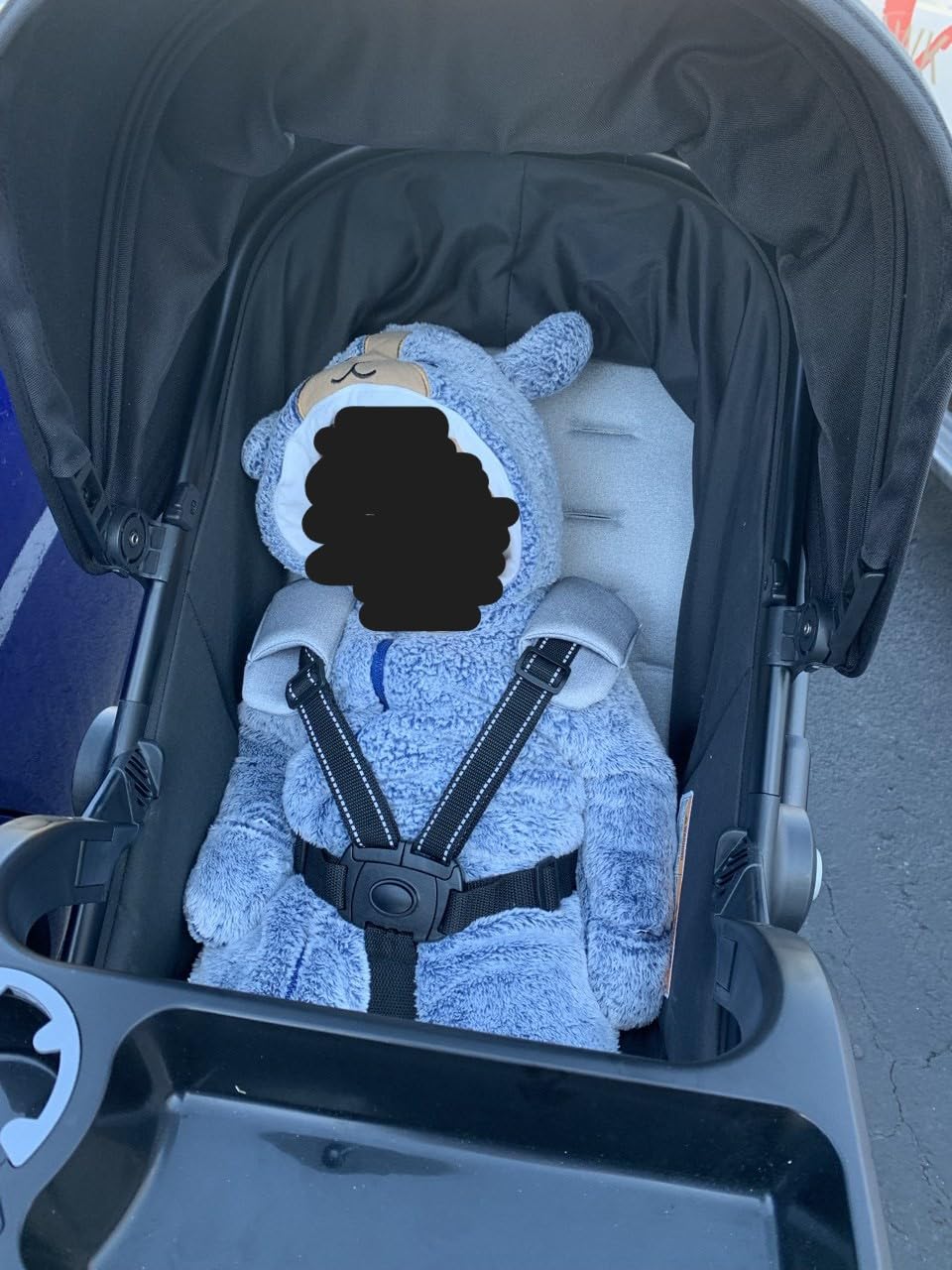 Safety 1st Grow and Go Flex 8-in-1 Car Seat Stroller Combo, Baby Stroller Travel Systems for Infants 4-30 lbs, Stroller and Carseat Combo Set, Night Rider customer photo 1