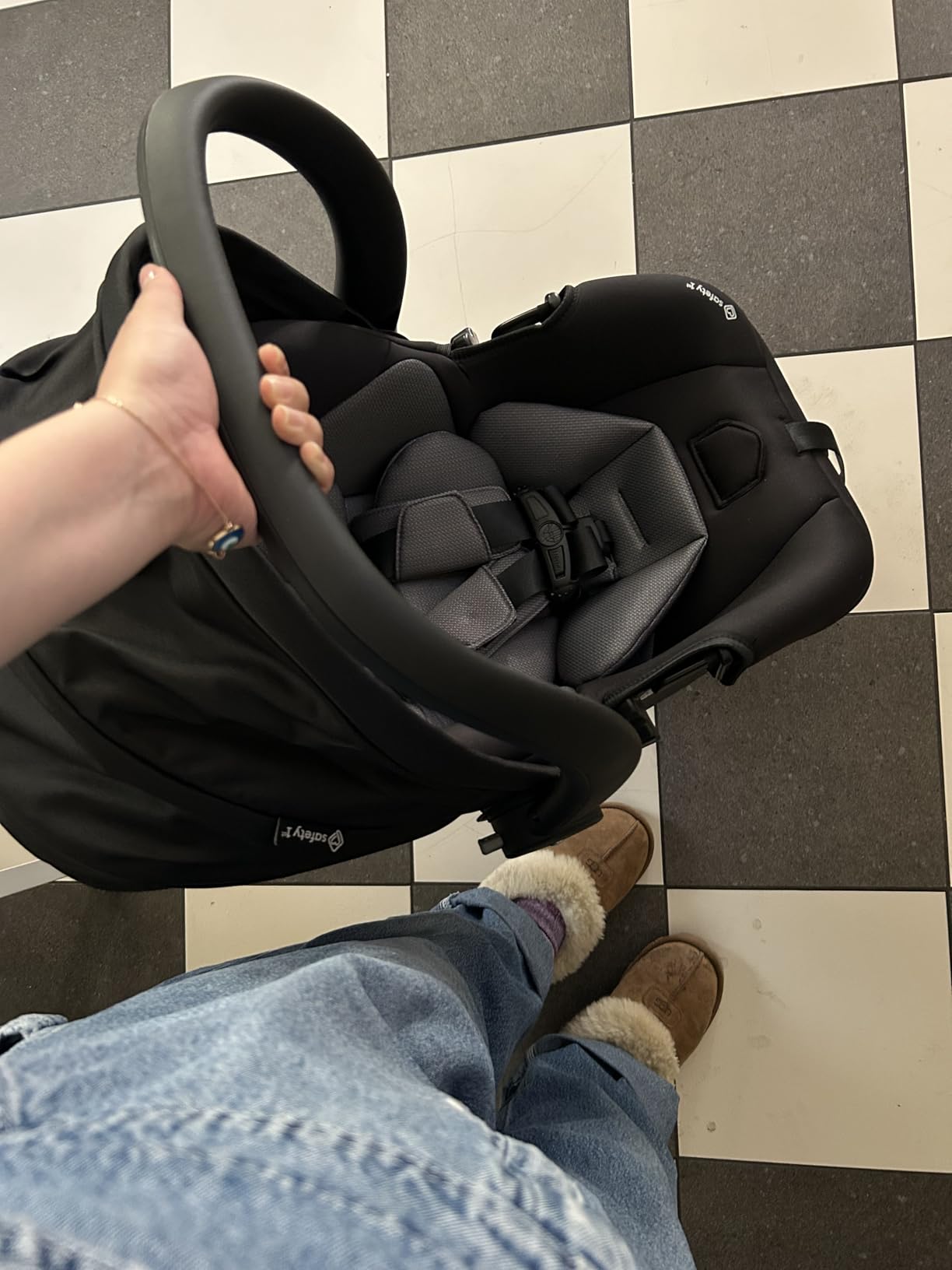 Safety 1st Grow and Go Flex 8-in-1 Car Seat Stroller Combo, Baby Stroller Travel Systems for Infants 4-30 lbs, Stroller and Carseat Combo Set, Night Rider customer photo 2